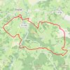 Circuit des Chavailles Clugnat 15.3km GPS track, route, trail