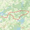 Circuit des étangs Nord - Rhodes GPS track, route, trail