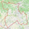 Loriol - Canal - Carpentraes - Beaumes - Loriol GPS track, route, trail