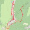 Les Balcons du Pic Saint Michel (Vercors) GPS track, route, trail