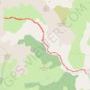 La Cluze vallon Serre de Chazal GPS track, route, trail